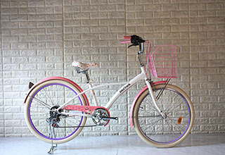 [전시상품] 폴프랭크 여성용 클래식 자전거 이스터 24 매장전시상품 할인판매